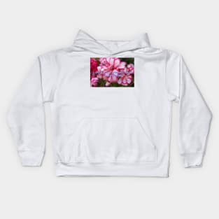 Love Has the Greatest Reach in the World with Pink Flowers Kids Hoodie